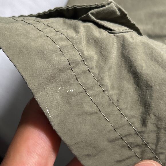 Y2k 2000s BSA Baggy Cargo Shorts Mens Medium 35x11 Boy Scouts America Surplus - Picture 15 of 16